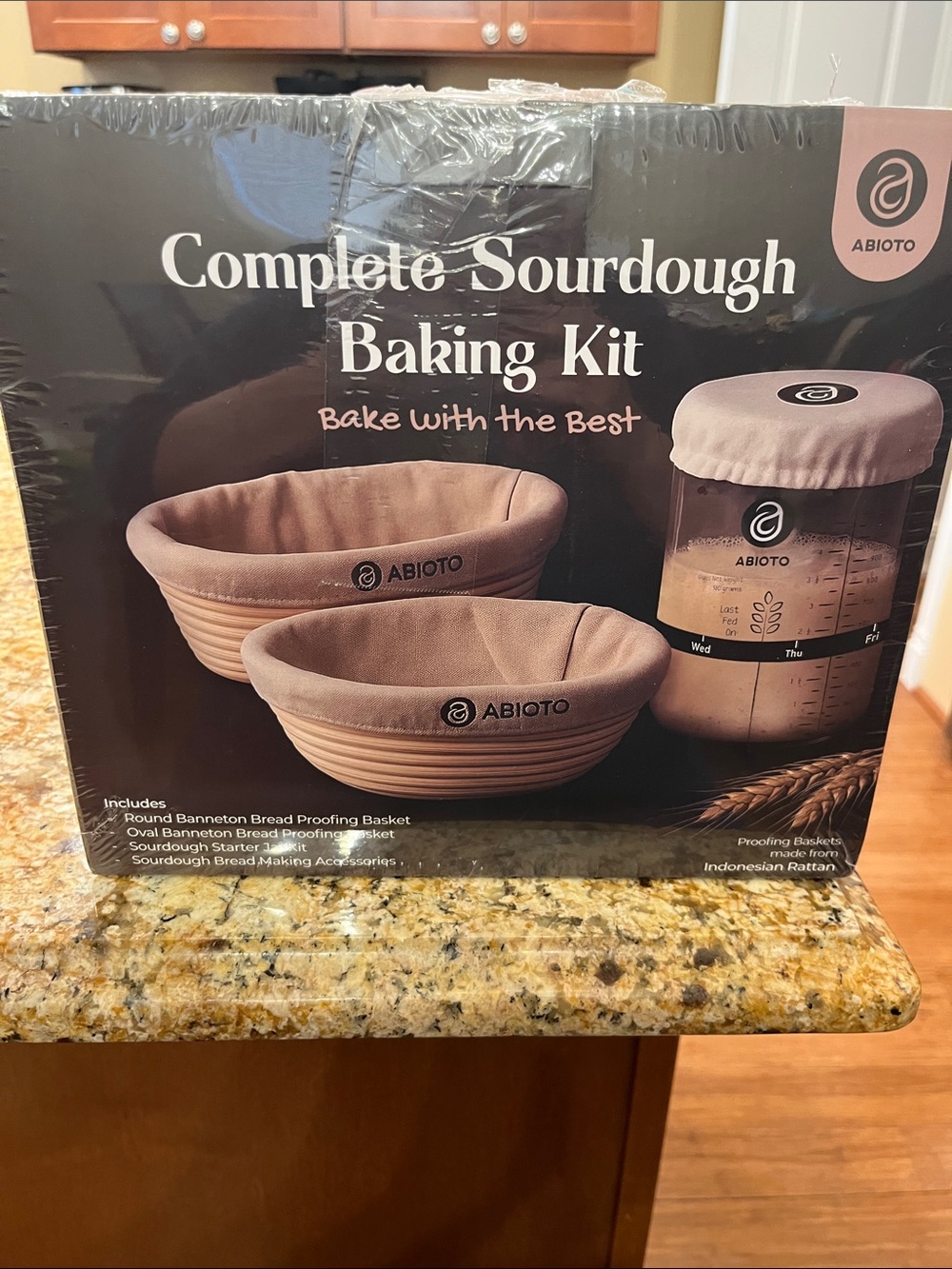 Complete Sourdough Baking Kit by Abioto 19 Pieces Included See Pictures